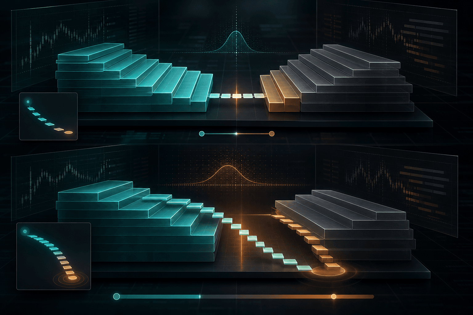 A low-float stock scanner balancing limited share supply against volume, spread, liquidity, and halt risk.